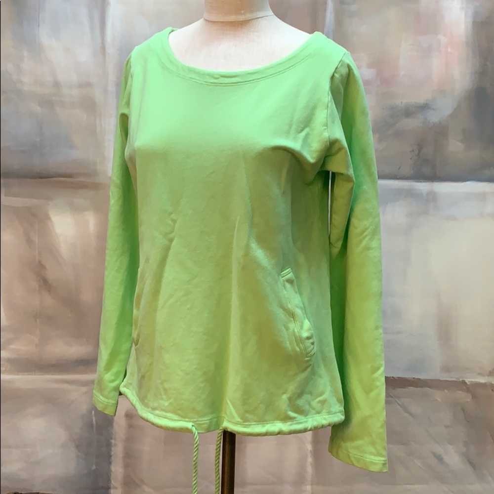 NWT - Fresh Produce - light green long sleeved top